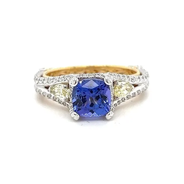 Estate 14k Tanzanite and Diamond Ring Toner Jewelers Overland Park, KS