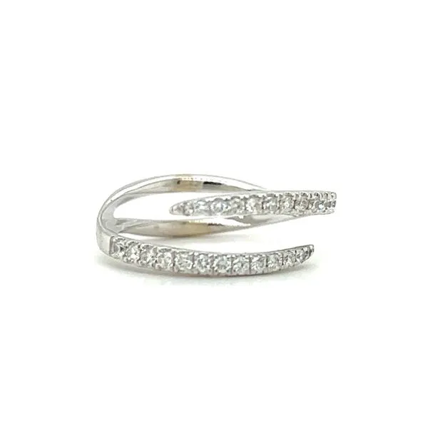 Estate 14 Karat White Gold Diamond Ring Image 2 Toner Jewelers Overland Park, KS