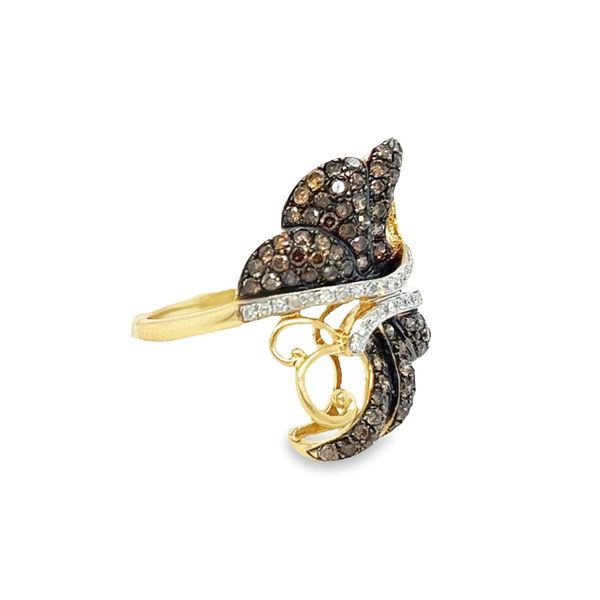 Estate 14k Brown Diamond Fashion Ring Image 2 Toner Jewelers Overland Park, KS