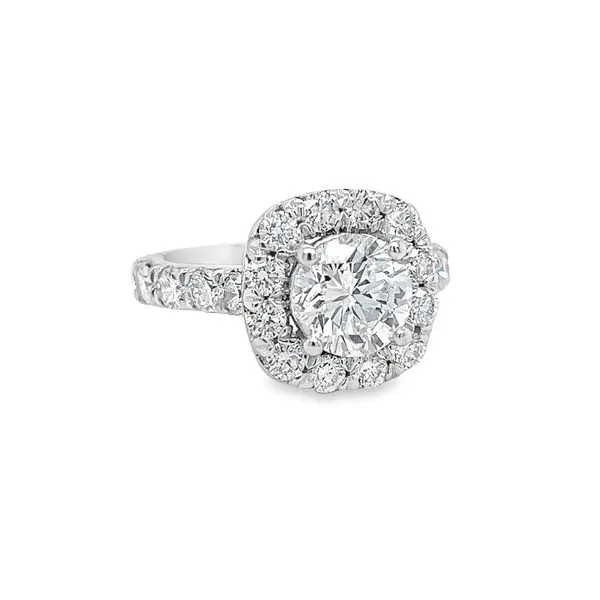 Estate 14k White Gold Diamond Ring Image 2 Toner Jewelers Overland Park, KS