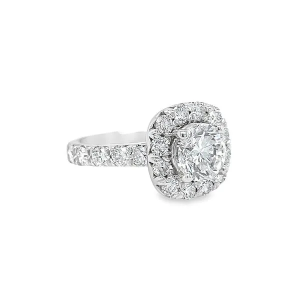 Estate 14k White Gold Diamond Ring Image 3 Toner Jewelers Overland Park, KS