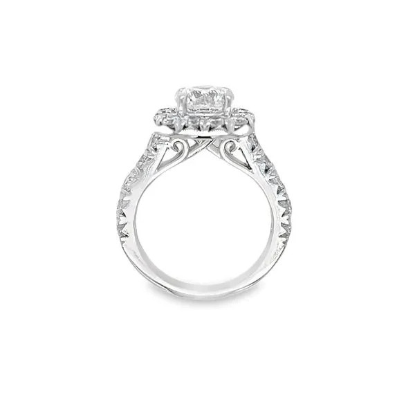 Estate 14k White Gold Diamond Ring Image 4 Toner Jewelers Overland Park, KS