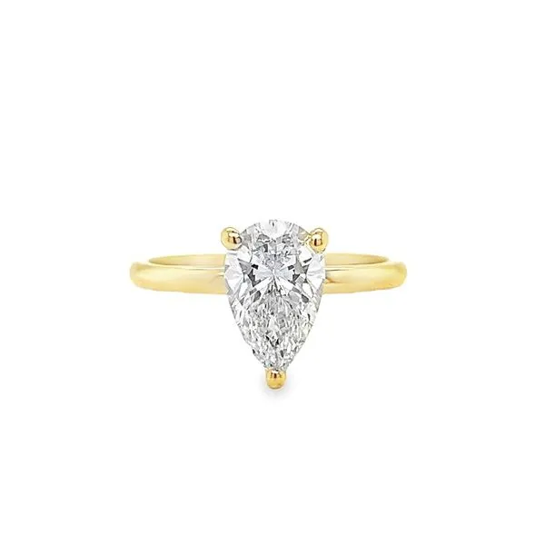 Estate 10k Yellow Gold Lab Diamond Ring Toner Jewelers Overland Park, KS