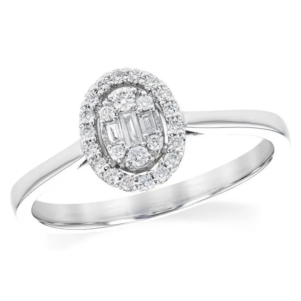 Diamond Halo Ring Towne Square Jewelers Charleston, IL