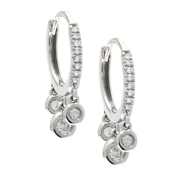 diamond fashion earrings Towne Square Jewelers Charleston, IL
