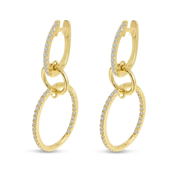 diamond fashion earrings Towne Square Jewelers Charleston, IL