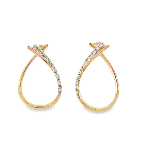 diamond fashion earrings Towne Square Jewelers Charleston, IL
