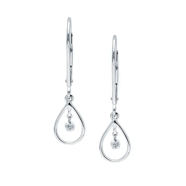 diamond fashion earrings Towne Square Jewelers Charleston, IL