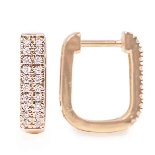 diamond fashion earrings Towne Square Jewelers Charleston, IL