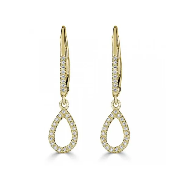diamond fashion earrings Towne Square Jewelers Charleston, IL