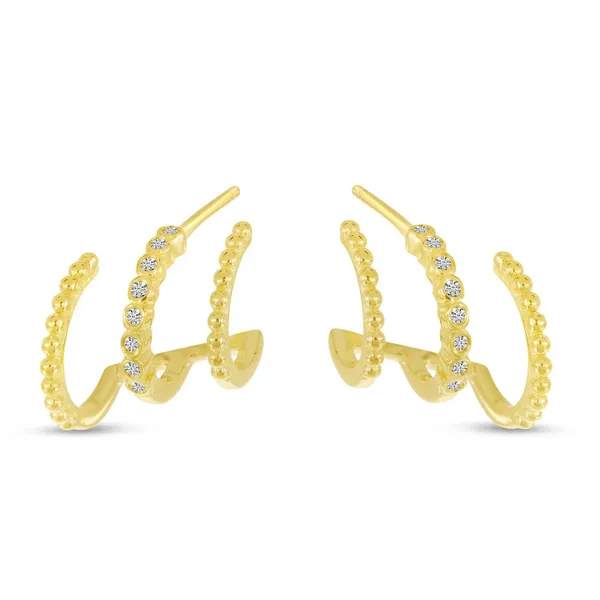 diamond fashion earrings Towne Square Jewelers Charleston, IL