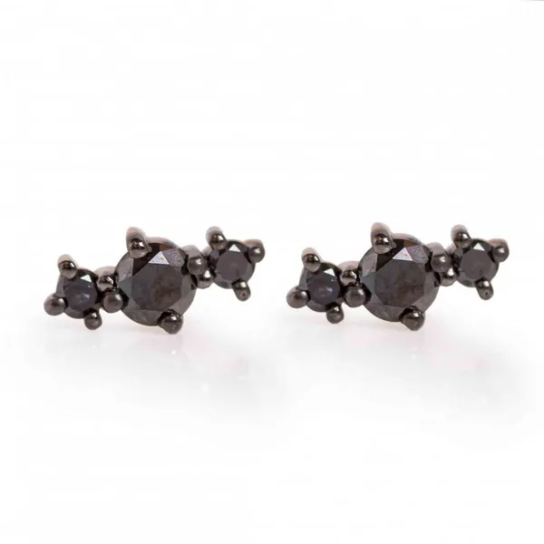 diamond fashion earrings Towne Square Jewelers Charleston, IL