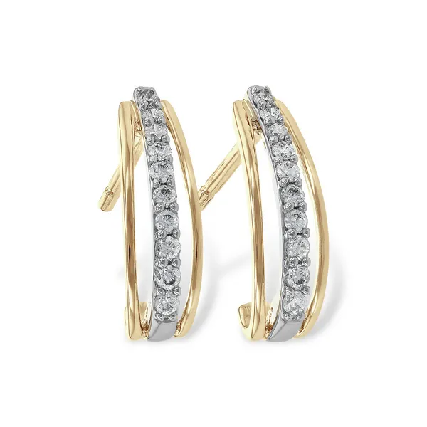 diamond fashion earrings Towne Square Jewelers Charleston, IL