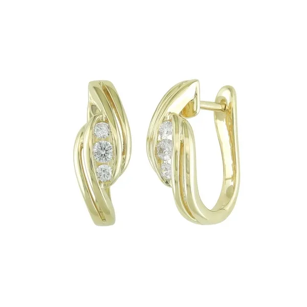 diamond fashion earrings Towne Square Jewelers Charleston, IL