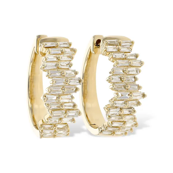Diamond Hoop Earrings Towne Square Jewelers Charleston, IL