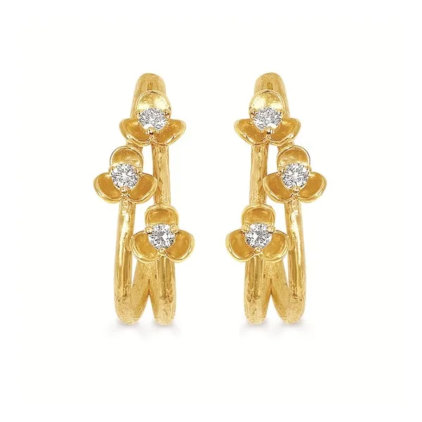 diamond fashion earrings Towne Square Jewelers Charleston, IL