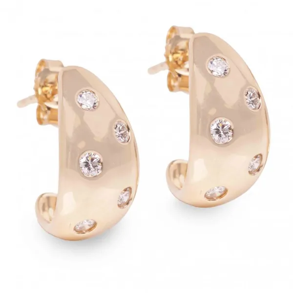 diamond fashion earrings Image 3 Towne Square Jewelers Charleston, IL