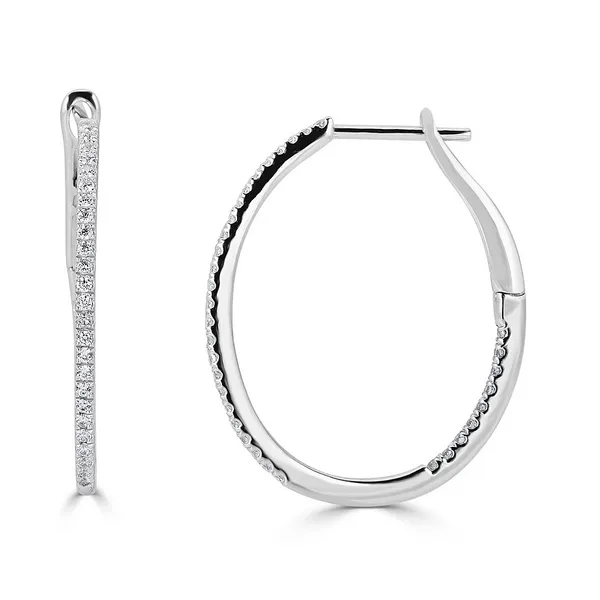 diamond fashion earrings Towne Square Jewelers Charleston, IL