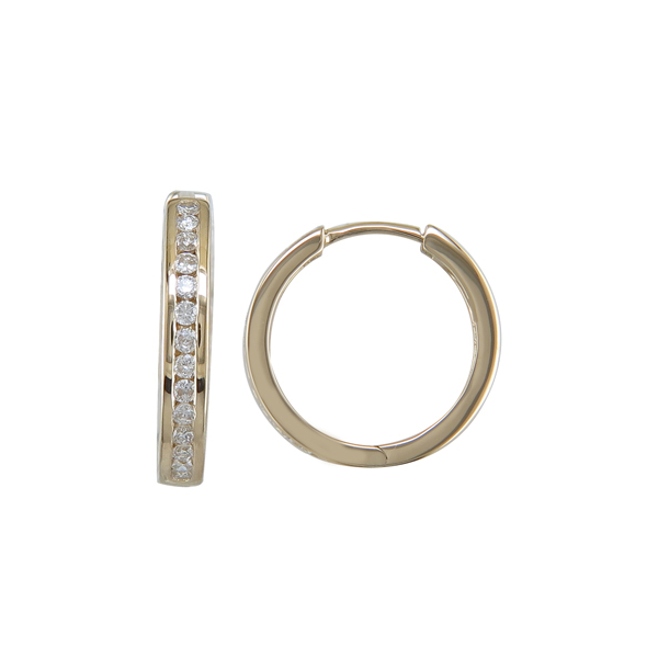 diamond fashion earrings Towne Square Jewelers Charleston, IL