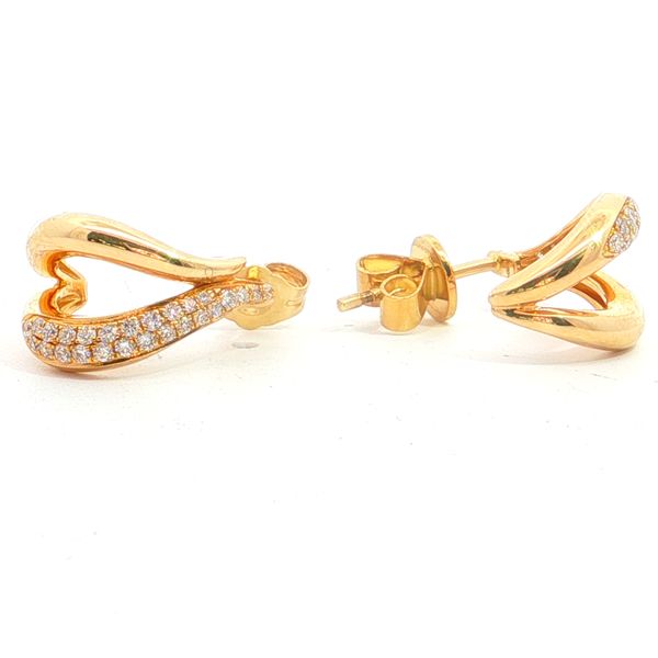 diamond fashion earrings Towne Square Jewelers Charleston, IL
