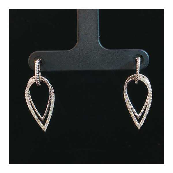 diamond fashion earrings Towne Square Jewelers Charleston, IL