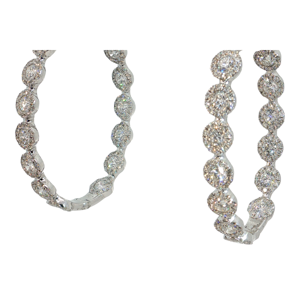 diamond fashion earrings Image 3 Towne Square Jewelers Charleston, IL