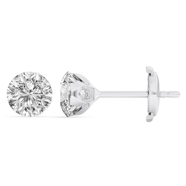 Lab Grown Diamond Earrings Image 2 Towne Square Jewelers Charleston, IL