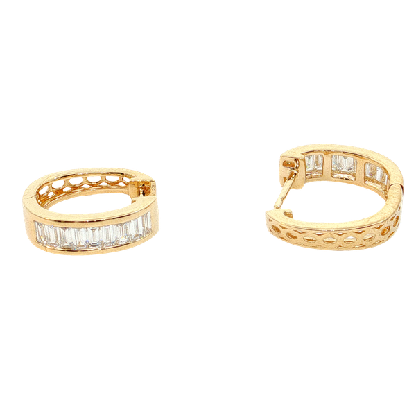 Lab Grown Diamond Earrings Image 2 Towne Square Jewelers Charleston, IL