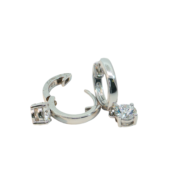 Lab Grown Diamond Earrings Image 2 Towne Square Jewelers Charleston, IL