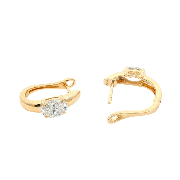 Lab Grown Diamond Earrings Image 2 Towne Square Jewelers Charleston, IL