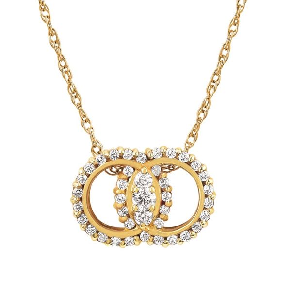 Diamond Marriage Symbol® Pendant Towne Square Jewelers Charleston, IL