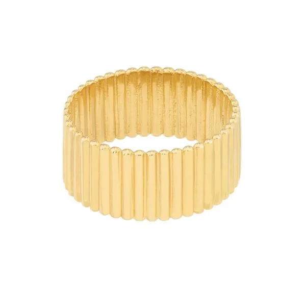 Ribbed Cigar Band Ring Towne Square Jewelers Charleston, IL