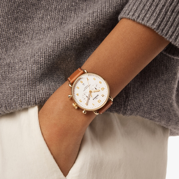 Shinola The Canfield Chrono 43mm 001-516-00008 ST Watches