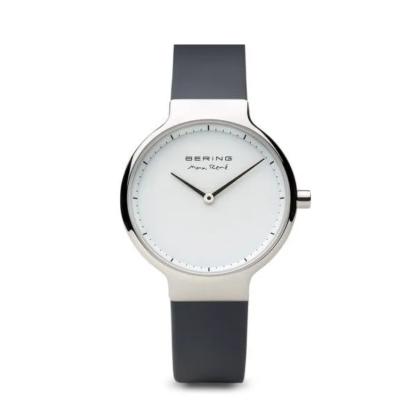 Bering Max René With Black Interchangeable Silicone Band Towne Square Jewelers Charleston, IL