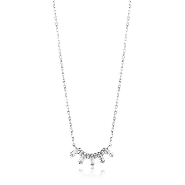 Silver Necklace w/ Stones Towne Square Jewelers Charleston, IL