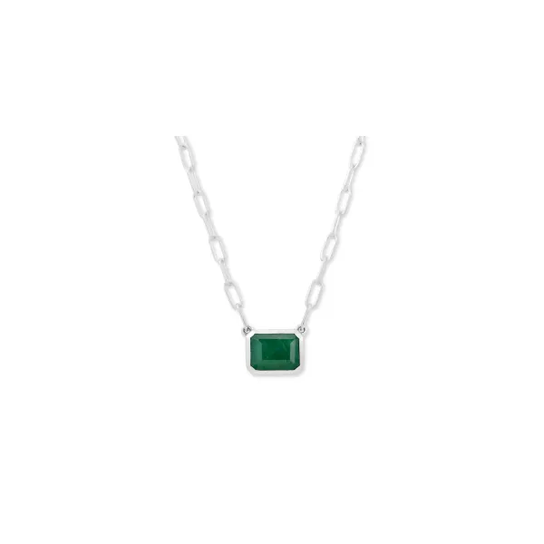Silver Necklace w/ Stones Towne Square Jewelers Charleston, IL