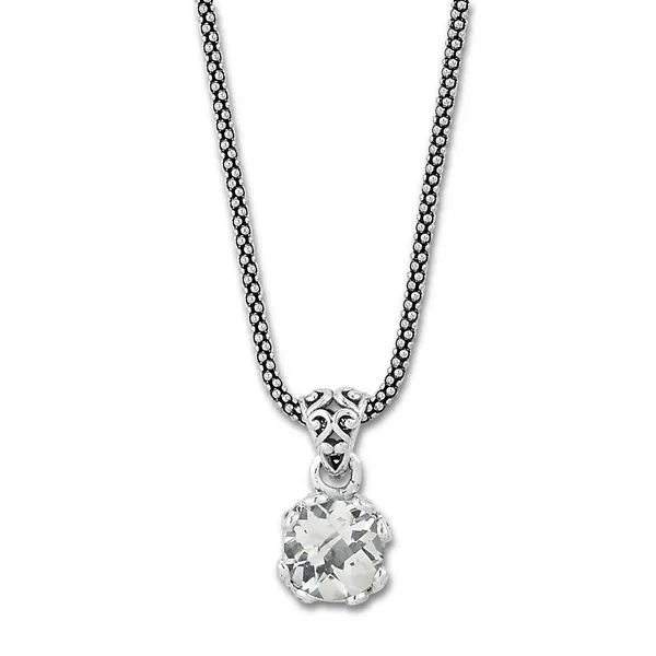 Silver Necklace w/ Stones Towne Square Jewelers Charleston, IL