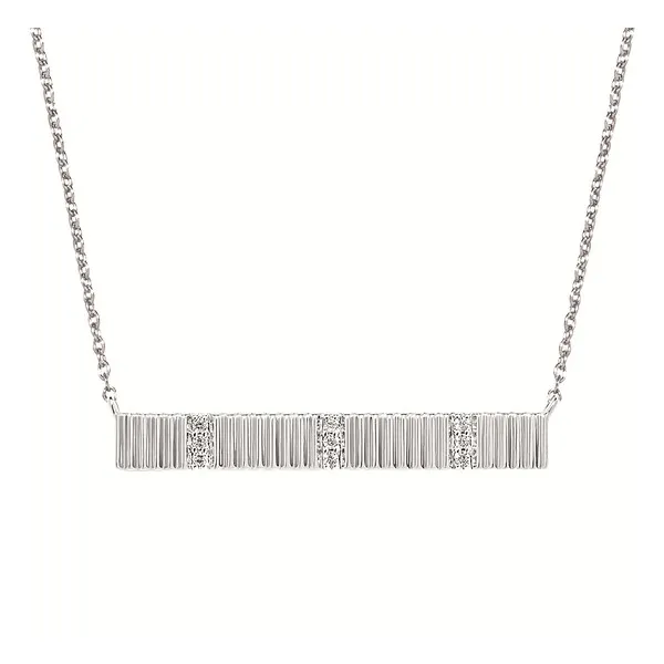 Silver Necklace w/ Stones Towne Square Jewelers Charleston, IL
