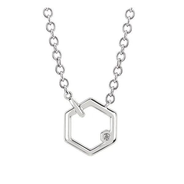 Silver Necklace w/ Stones Towne Square Jewelers Charleston, IL