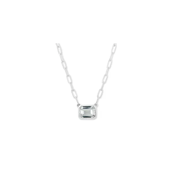 Silver Necklace w/ Stones Towne Square Jewelers Charleston, IL