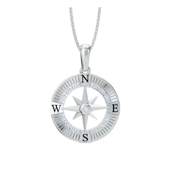 Silver Necklace w/ Stones Towne Square Jewelers Charleston, IL