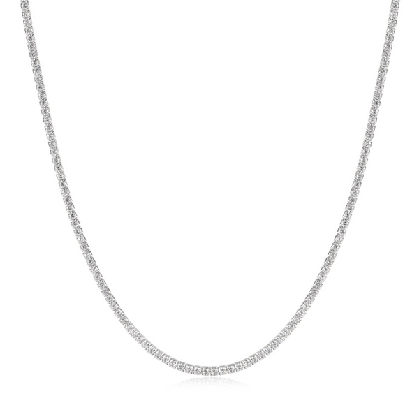 Silver Necklace w/ Stones Towne Square Jewelers Charleston, IL