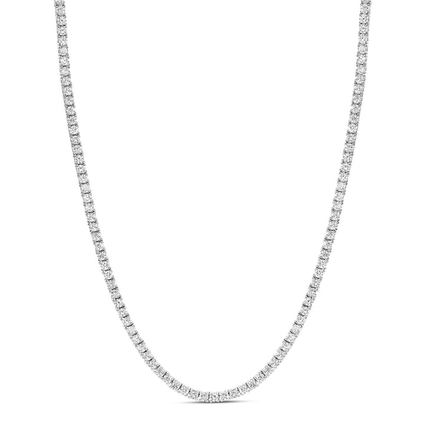Silver Necklace w/ Stones Towne Square Jewelers Charleston, IL