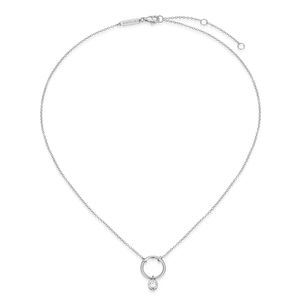 Silver Necklace w/ Stones Towne Square Jewelers Charleston, IL