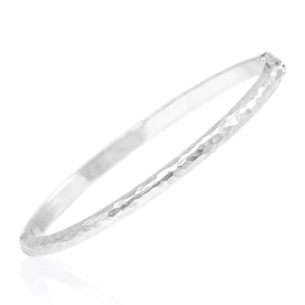 Hammer Silver Bangle Towne Square Jewelers Charleston, IL