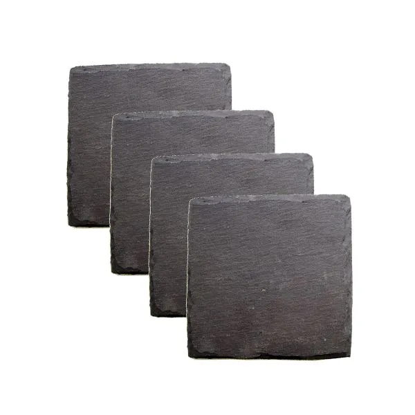 Engravable Set of 4 Slate Coasters Towne Square Jewelers Charleston, IL