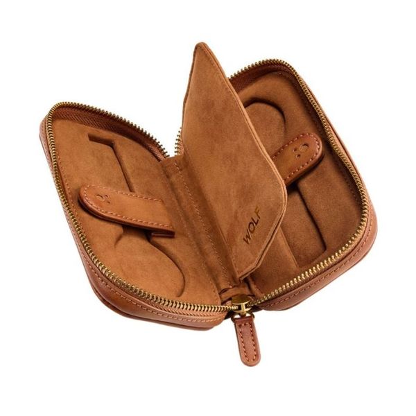 Brogue 2 Piece Watch Zip Case Image 2 Towne Square Jewelers Charleston, IL