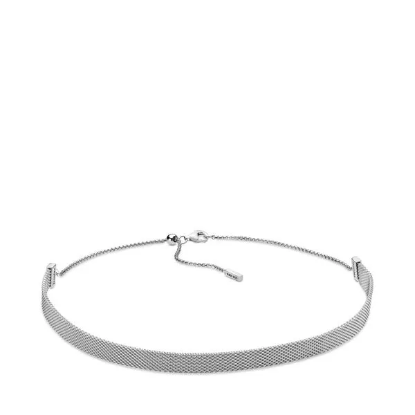 Pandora Reflexions™ Mesh Choker Necklace Towne Square Jewelers Charleston, IL