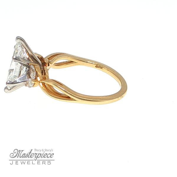 LG Diamond Engagement Ring Image 4 Masterpiece Jewelers  Daytona Beach, FL
