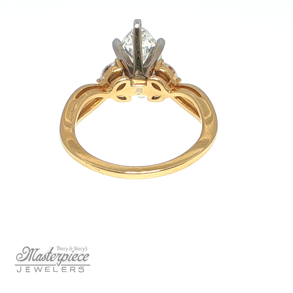 LG Diamond Engagement Ring Image 5 Masterpiece Jewelers  Daytona Beach, FL